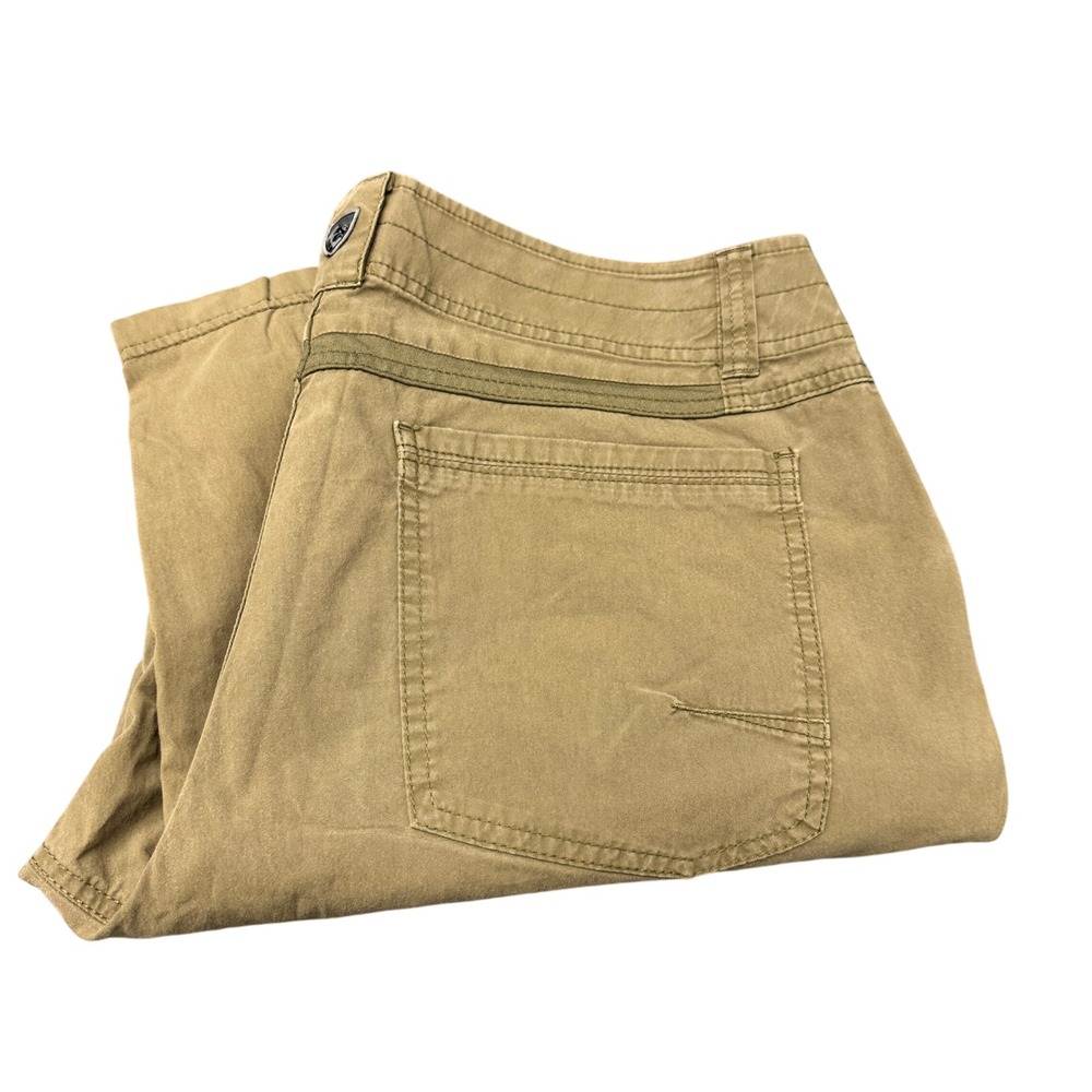 Kuhl Pants Mens 34x30 (34x29 ACTUAL) Free Radikl Khaki Tan Hiking Gorpcore